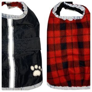 Reflective & Reversible Dog Coat Jacket